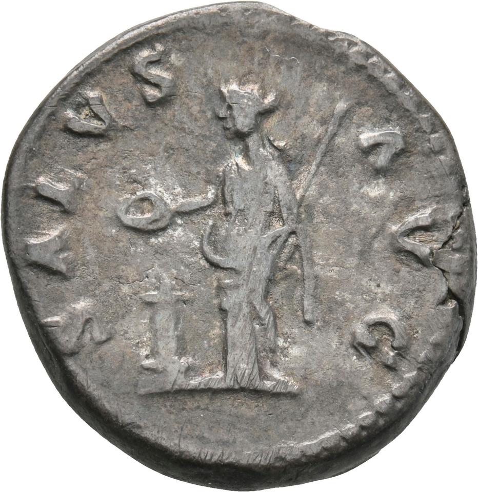 Hadrian, silver denarius, collection photograph Koeln-ID716, reverse