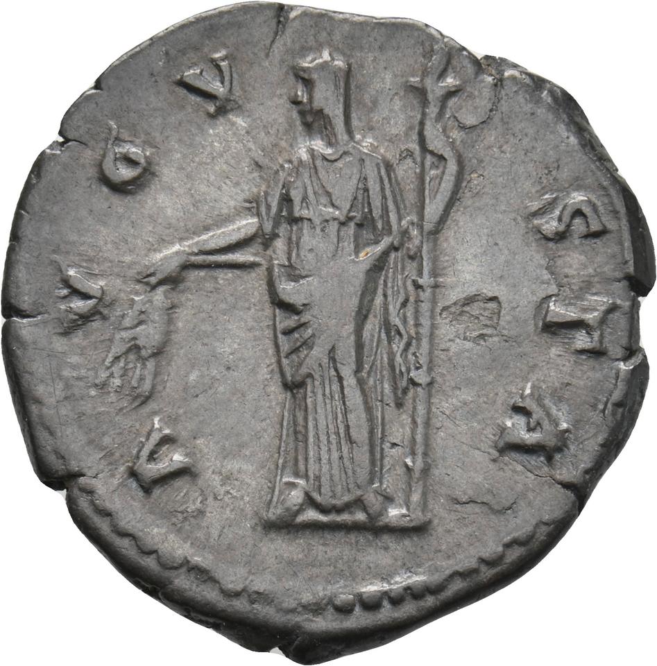 Antoninus Pius, silver denarius, collection photograph Koeln-ID776, reverse
