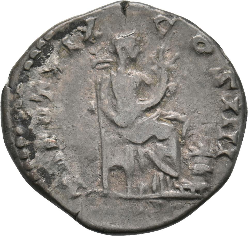 Antoninus Pius, silver denarius, collection photograph Koeln-ID751, reverse