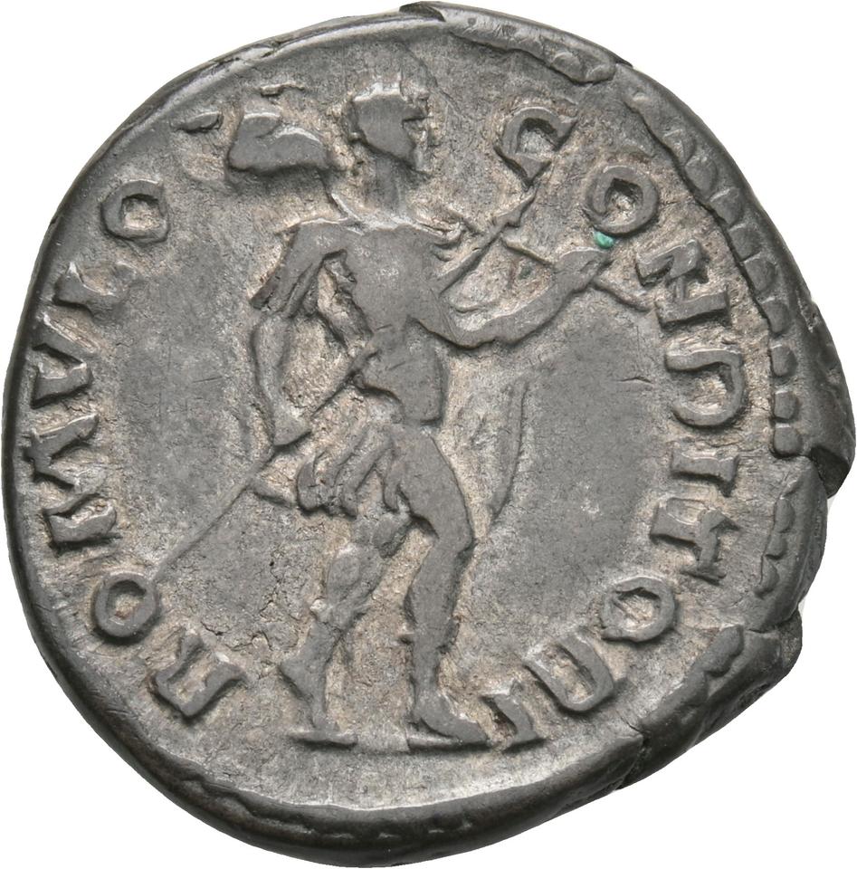Hadrian, silver denarius, collection photograph Koeln-ID715, reverse