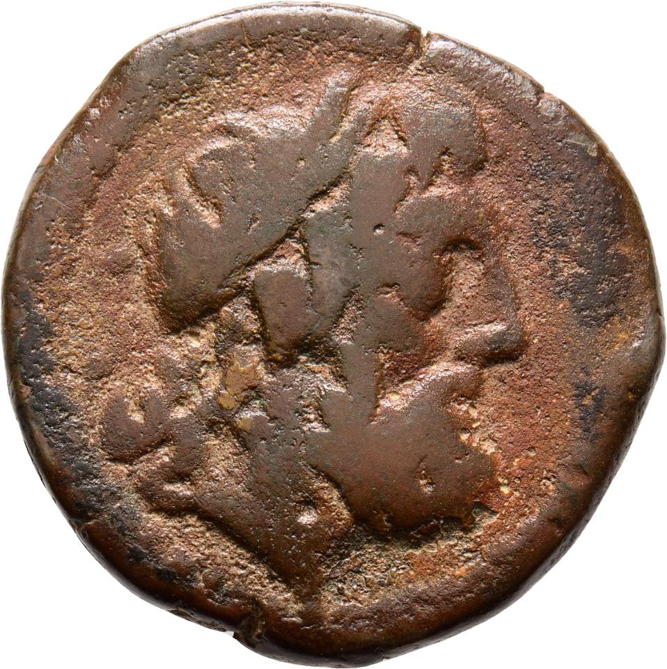 Roman Republic, copper-alloy semis, collection photograph Koeln-ID1202, obverse