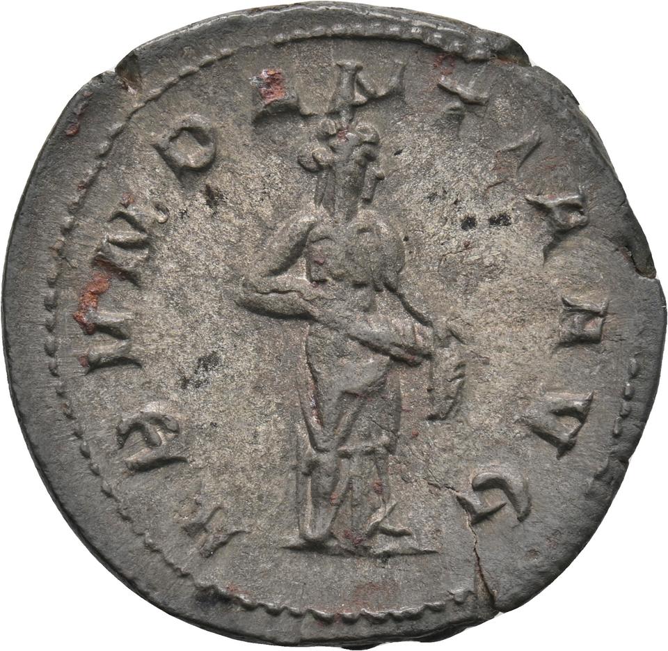 Trajan Decius, silver antoninianus, collection photograph Koeln-ID979, reverse