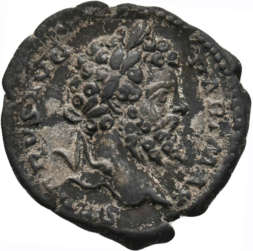 Septimius Severus, silver denarius, collection photograph Koeln-ID851, obverse