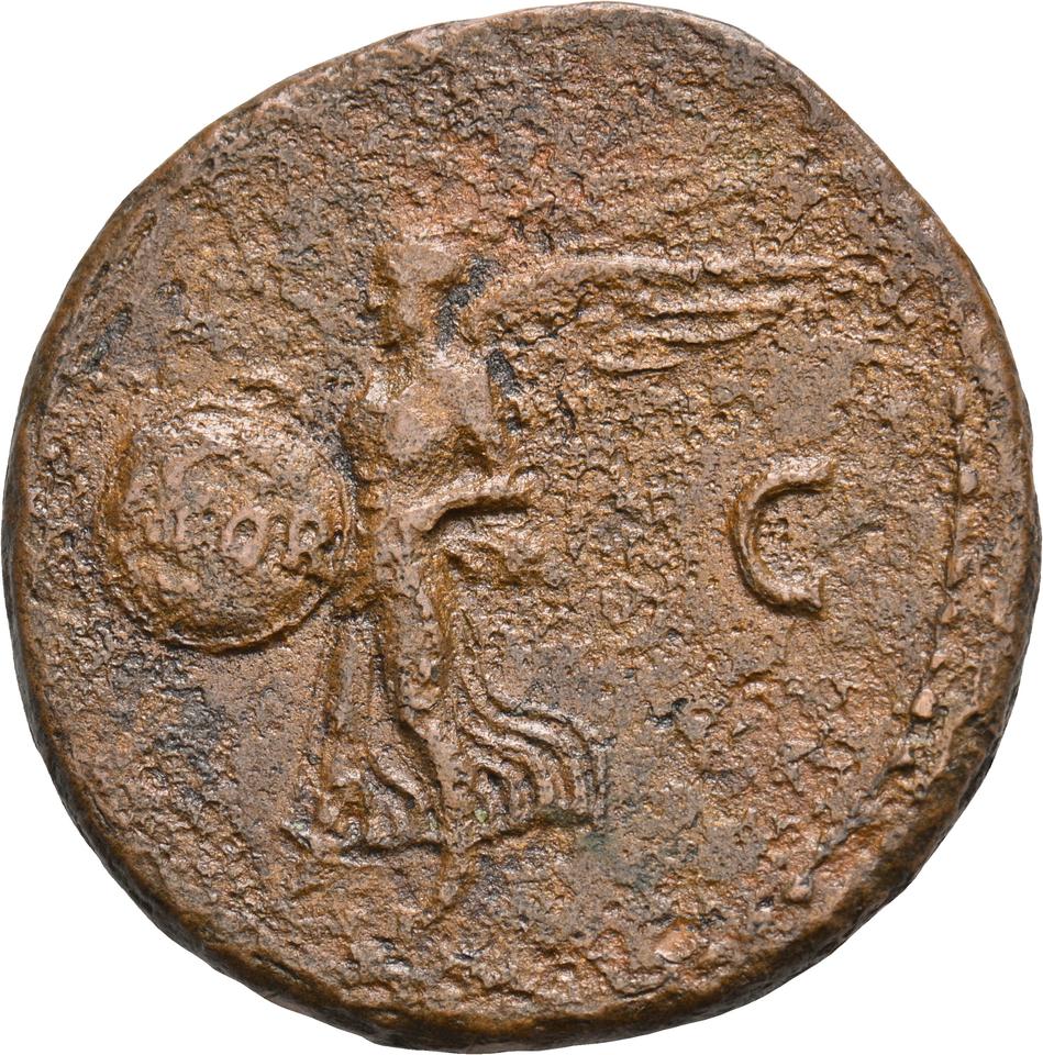 Nero, copper-alloy as, collection photograph Koeln-ID616, reverse