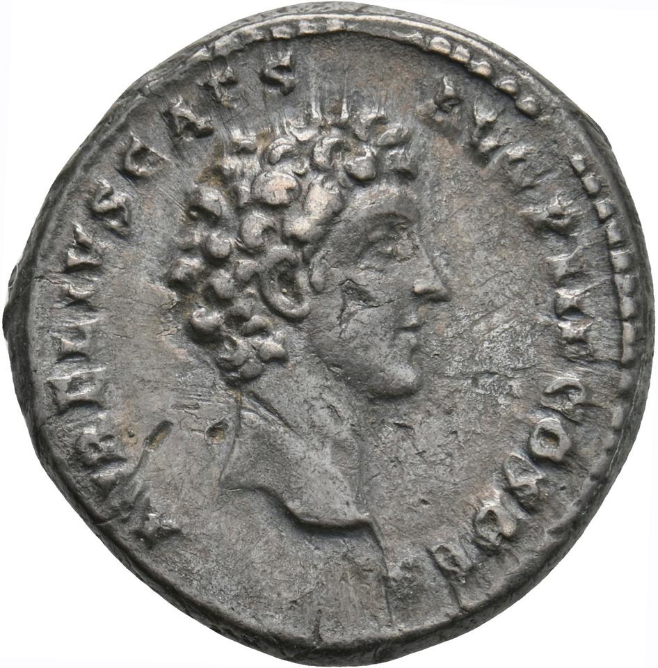 Antoninus Pius, silver denarius, collection photograph Koeln-ID770, reverse