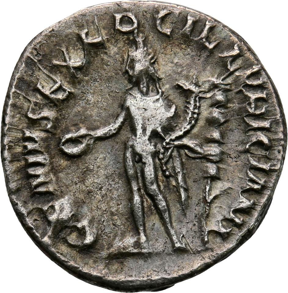 Trajan Decius, silver antoninianus, collection photograph Koeln-ID1356, reverse