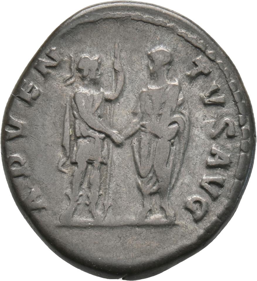 Hadrian, silver denarius, collection photograph Koeln-ID712, reverse