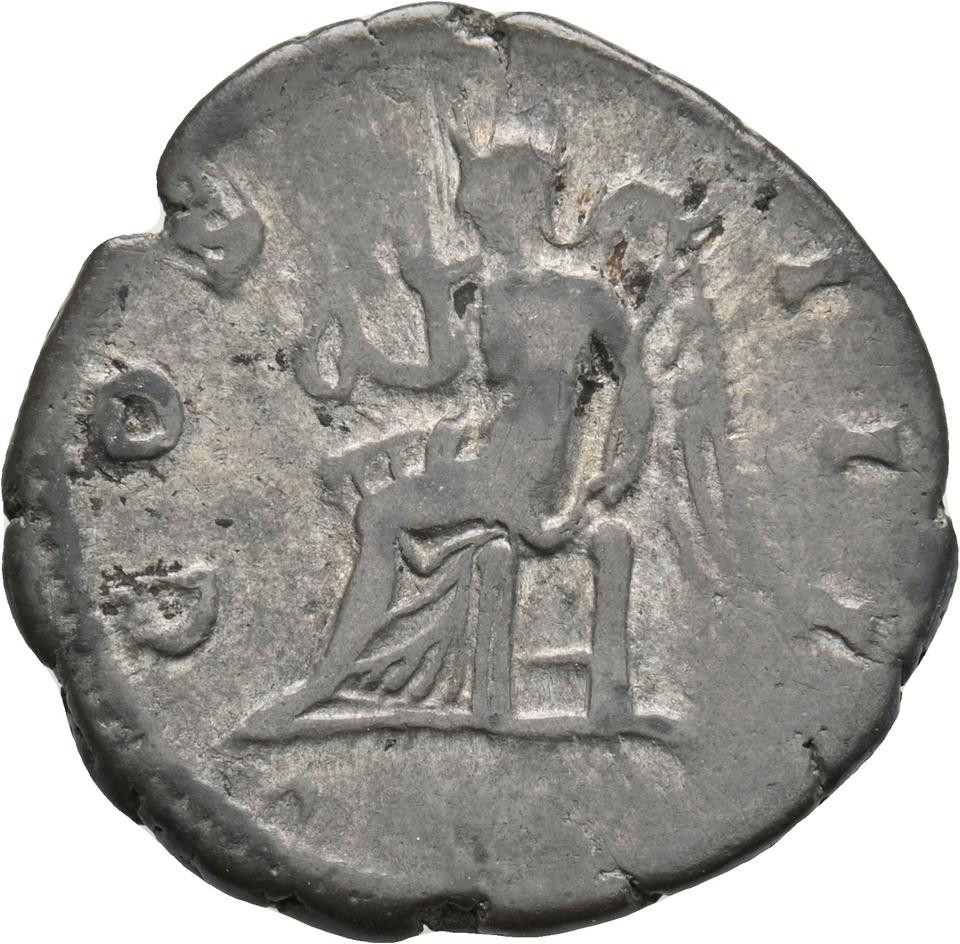 Hadrian, silver denarius, collection photograph Koeln-ID709, reverse