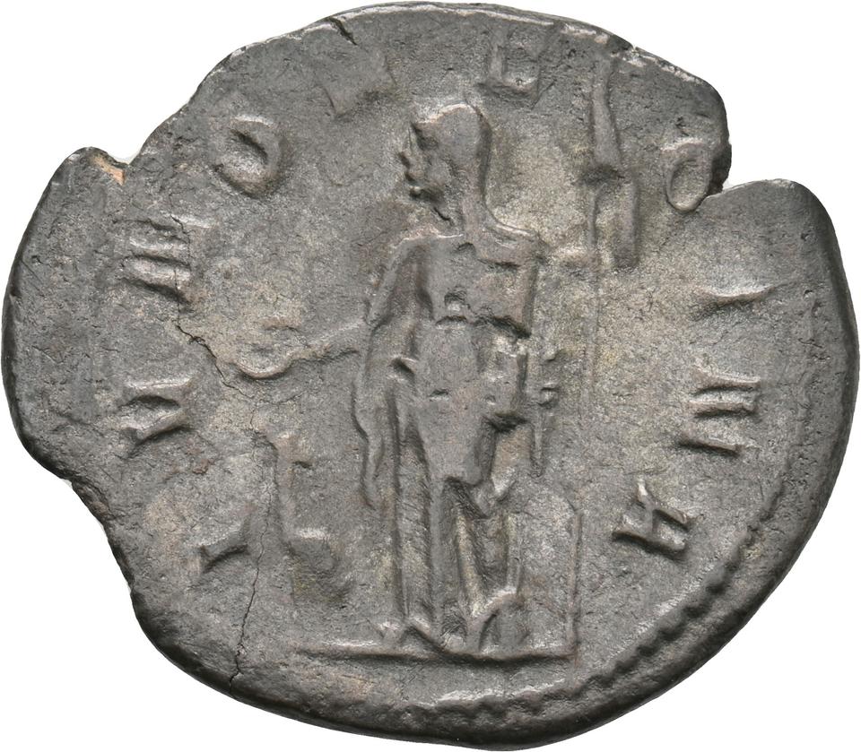 Trajan Decius, silver antoninianus, collection photograph Koeln-ID984, reverse