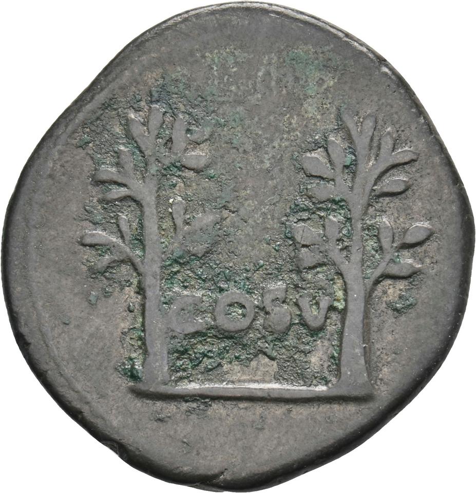 Vespasian, silver denarius, collection photograph Koeln-ID634, reverse