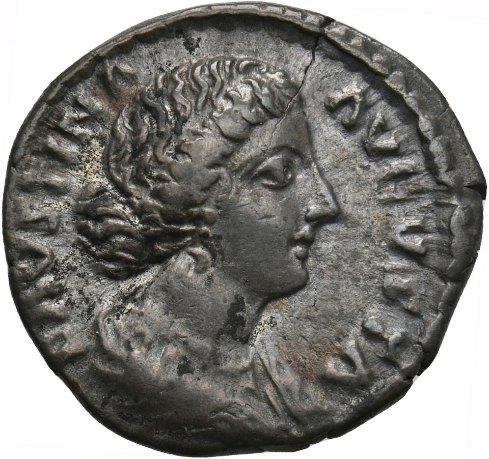 Marcus Aurelius, silver denarius, collection photograph Koeln-ID818, obverse