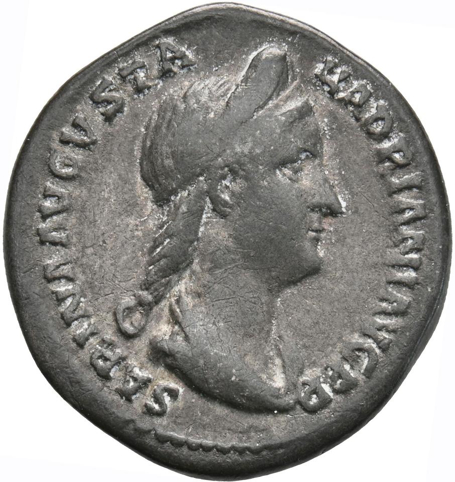 Hadrian, silver denarius, collection photograph Koeln-ID736, obverse