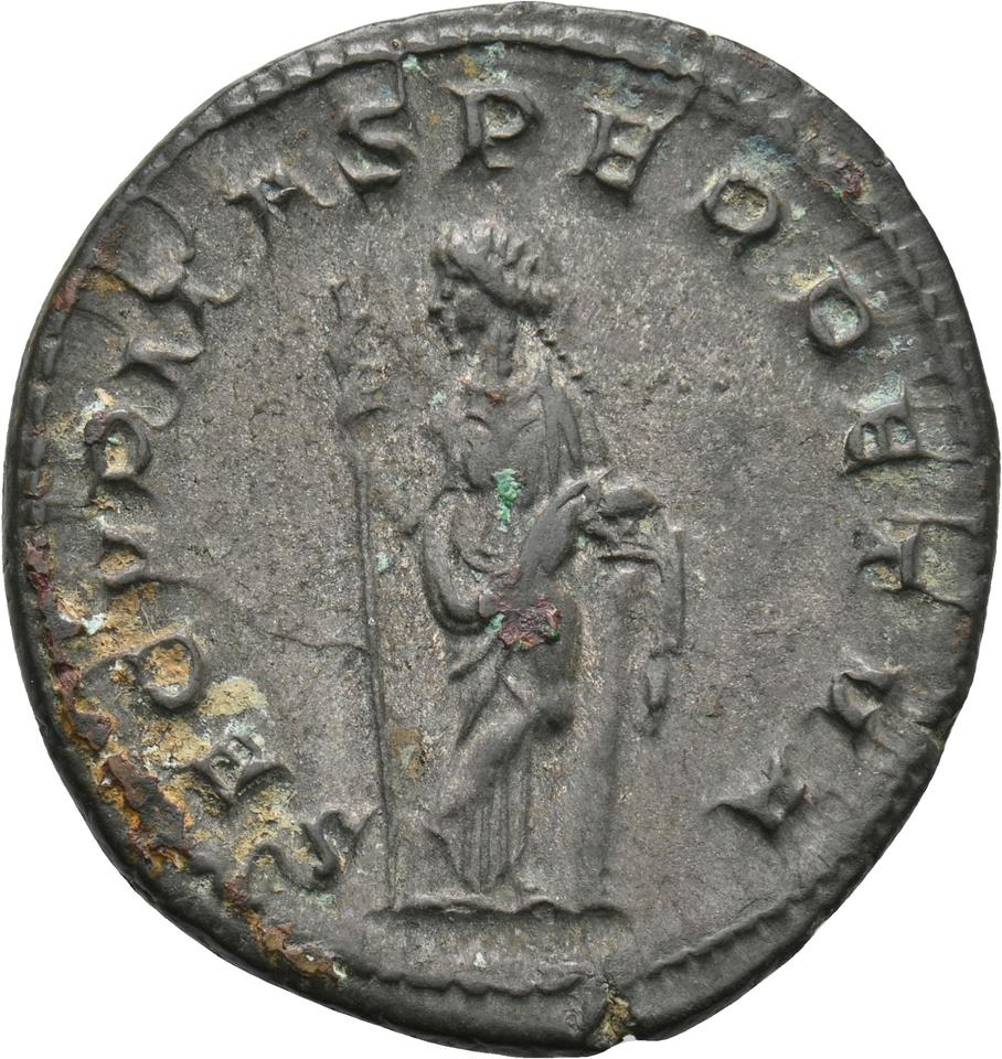 Gordian III, silver antoninianus, collection photograph Koeln-ID960, reverse