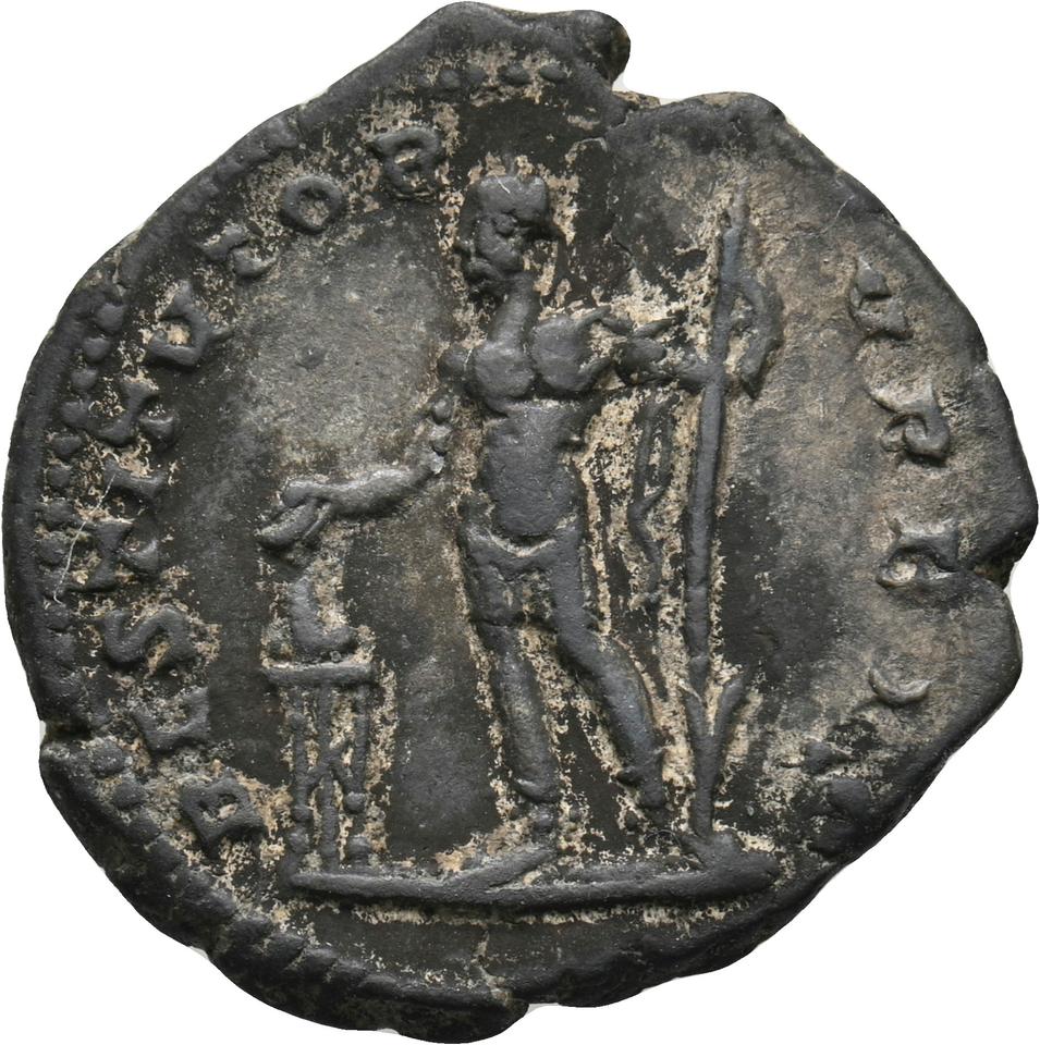 Septimius Severus, silver denarius, collection photograph Koeln-ID851, reverse