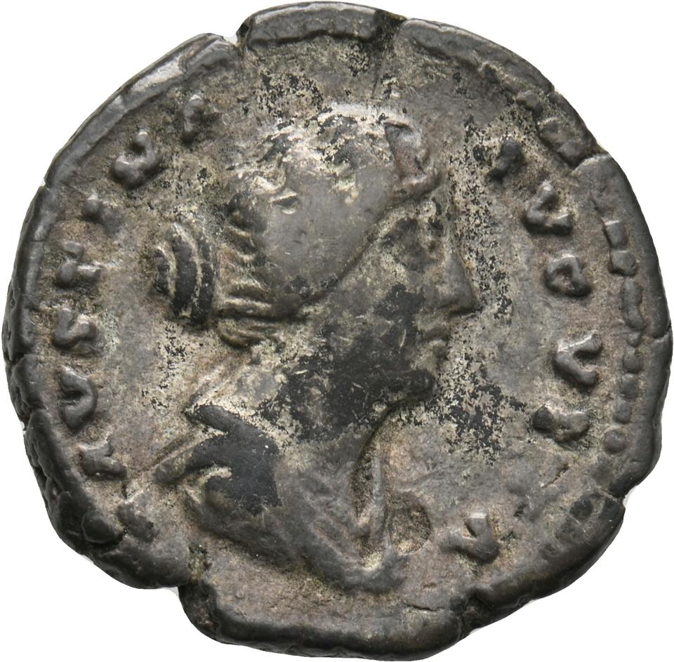 Antoninus Pius, silver denarius, collection photograph Koeln-ID814, obverse