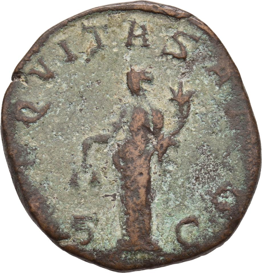Philip the Arab, copper-alloy sestertius, collection photograph Koeln-ID971, reverse