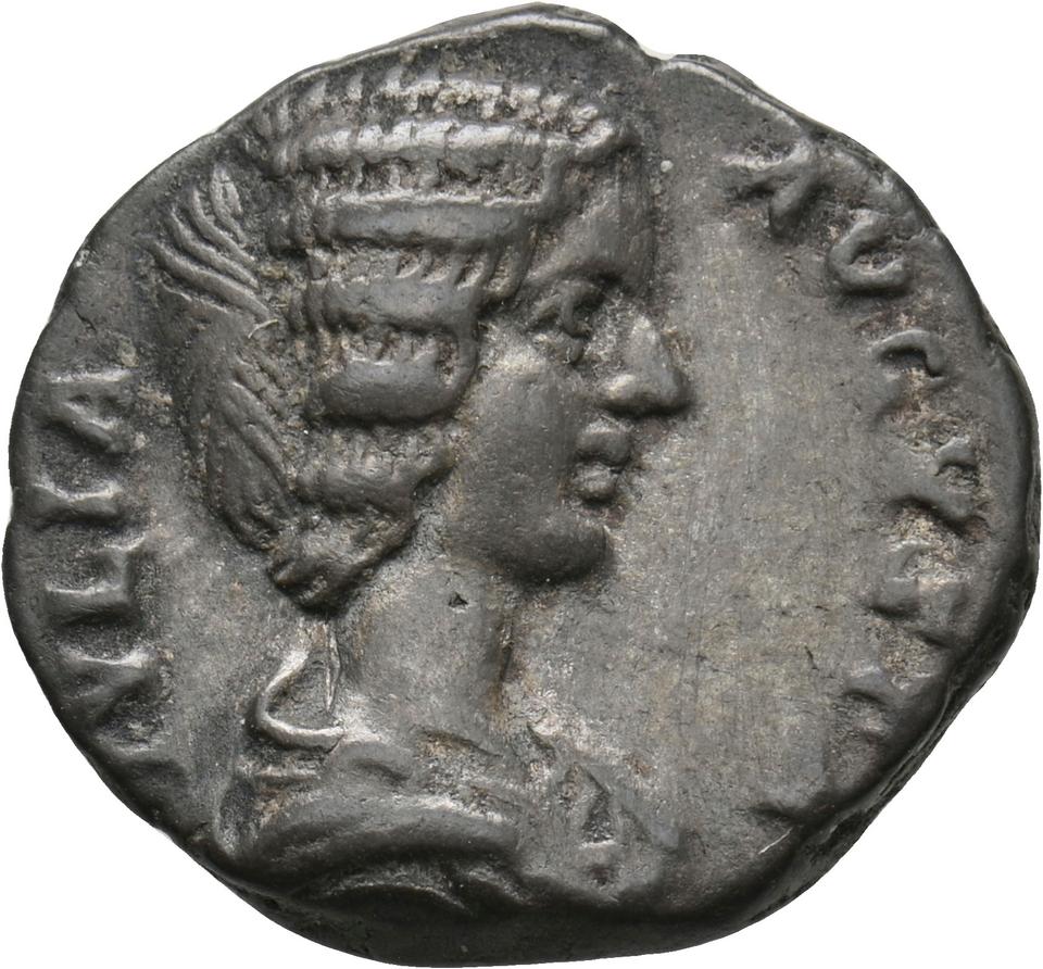 Septimius Severus, silver denarius, collection photograph Koeln-ID887, obverse