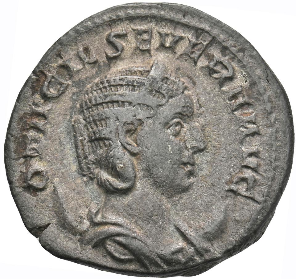 Philip the Arab, silver antoninianus, collection photograph Koeln-ID976, obverse