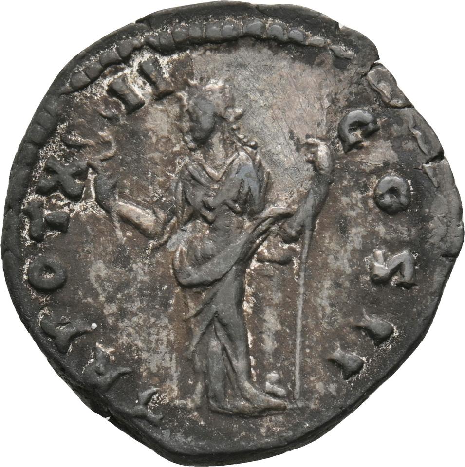 Antoninus Pius, silver denarius, collection photograph Koeln-ID787, reverse