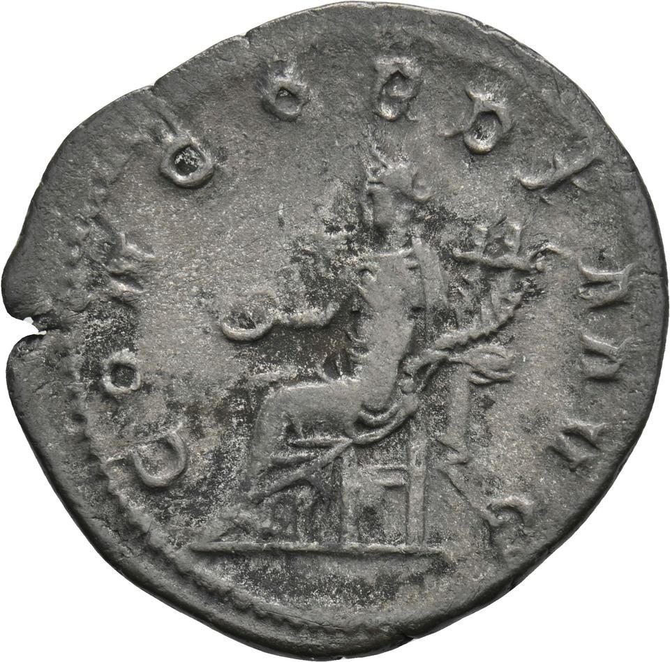 Gordian III, silver antoninianus, collection photograph Koeln-ID950, reverse