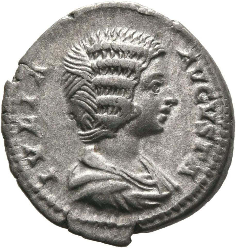Septimius Severus, Silver denarius, collection photograph Mainz-ID1058, obverse