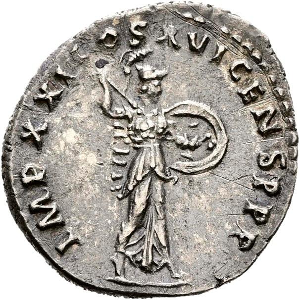 Domitian, Silver denarius, collection photograph Hamburg-ID516, reverse