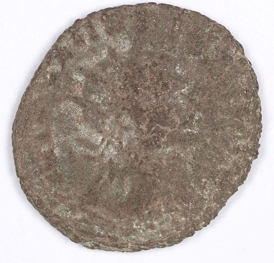 Claudius II Gothicus, silver antoninianus, collection photograph IATH-1991.17.177, obverse