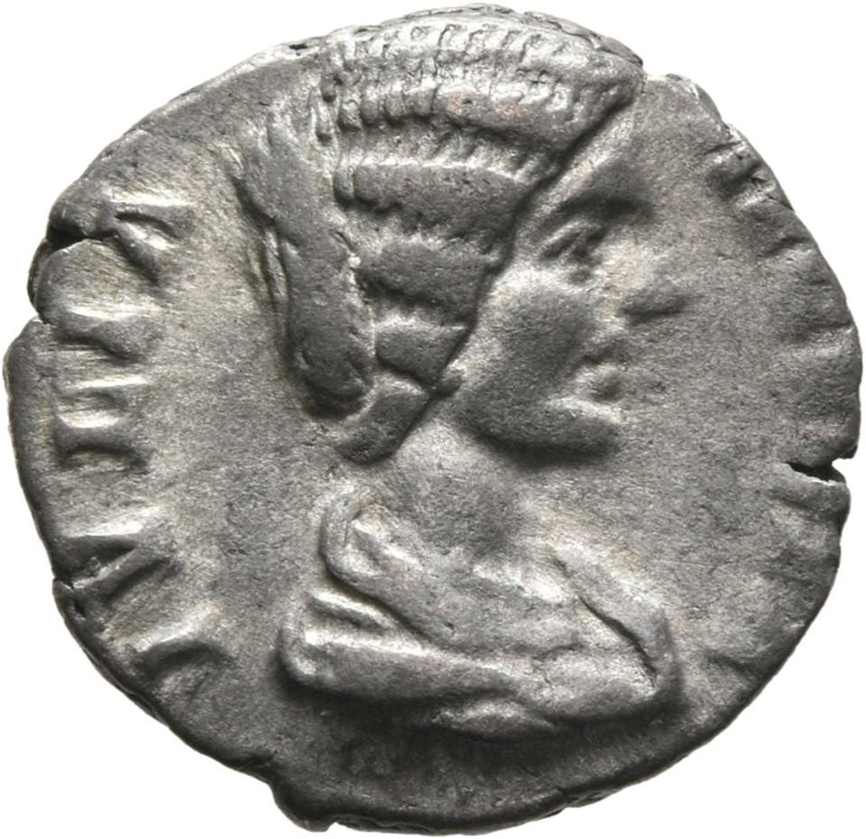 Septimius Severus, Silver denarius, collection photograph Mainz-ID1057, obverse