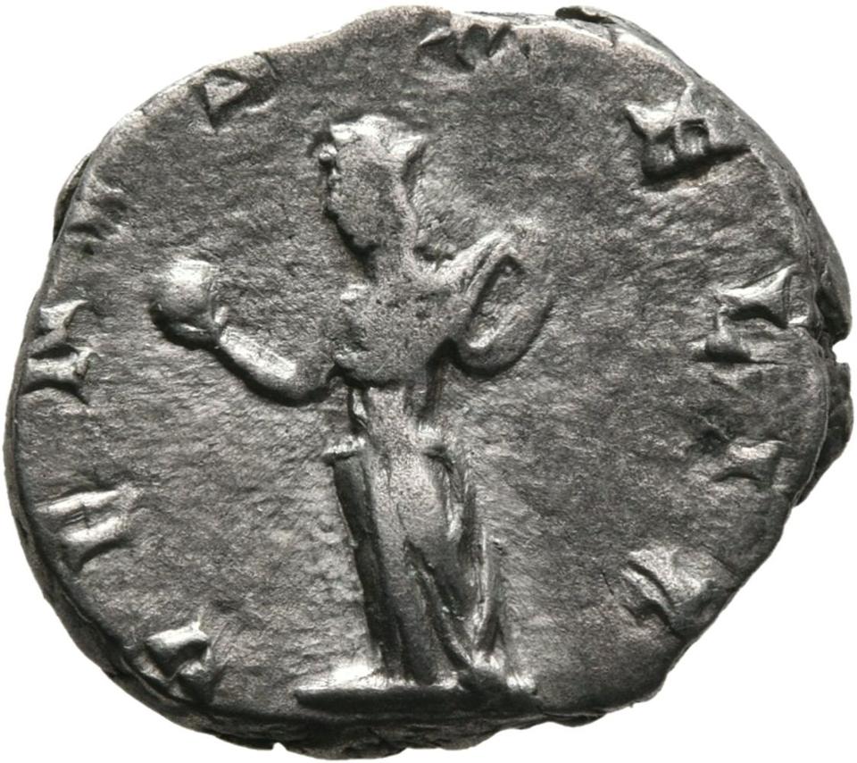 Septimius Severus, Silver denarius, collection photograph Mainz-ID80, reverse
