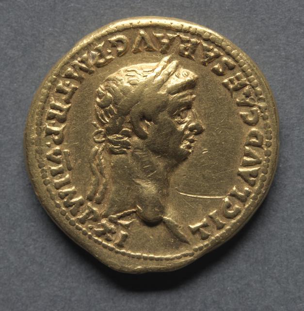 Claudius I Gold Aureus: The De Britannis Triumphal Arch Series, obverse