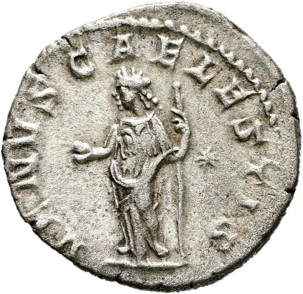 Elagabalus, Silver denarius, collection photograph Hamburg-ID975, reverse