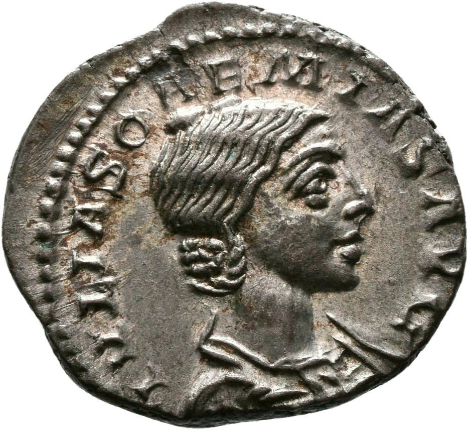Elagabalus, Silver denarius, collection photograph Mainz-ID1065, obverse