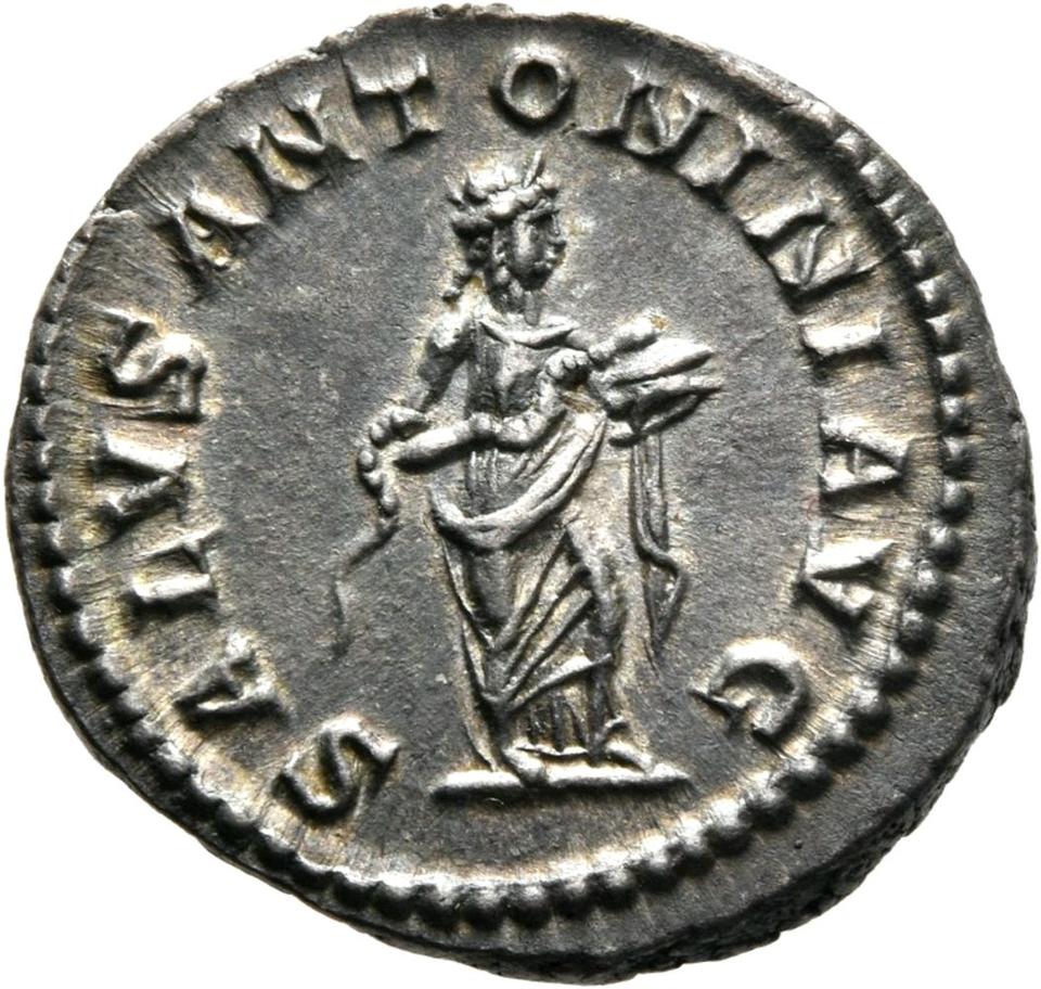 Elagabalus, Silver denarius, collection photograph Mainz-ID556, reverse