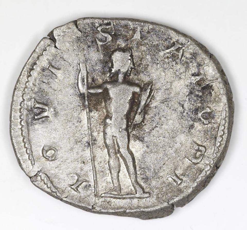 Gordian III, silver antoninianus, collection photograph IATH-1991.17.22, reverse