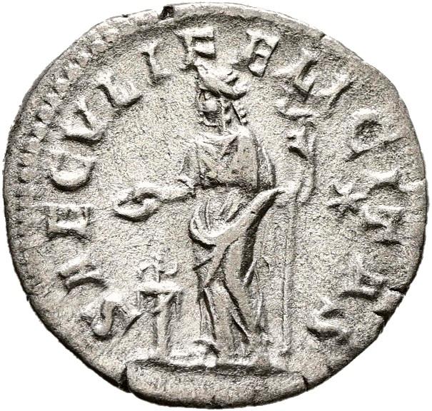 Elagabalus, Silver denarius, collection photograph Hamburg-ID980, reverse