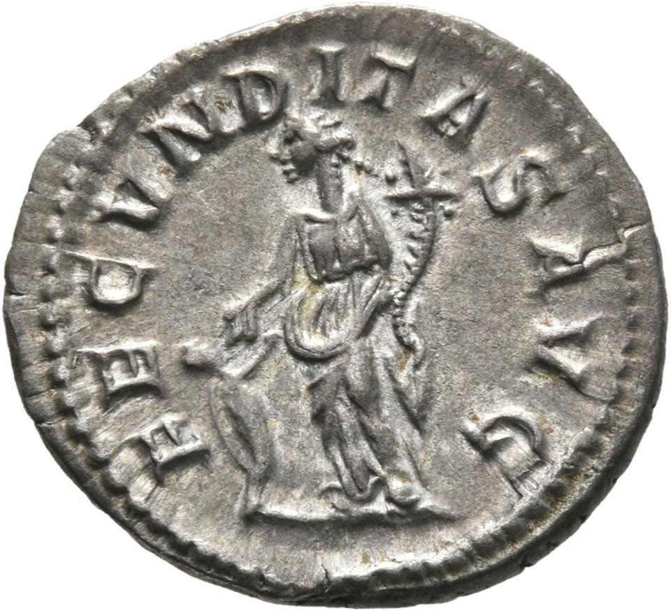 Elagabalus, Silver denarius, collection photograph Mainz-ID1063, reverse