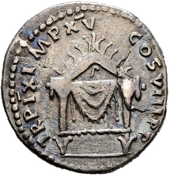 Titus, Silver denarius, collection photograph Hamburg-ID487, reverse