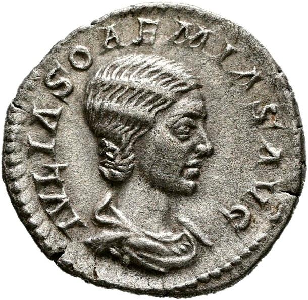 Elagabalus, Silver denarius, collection photograph Hamburg-ID975, obverse