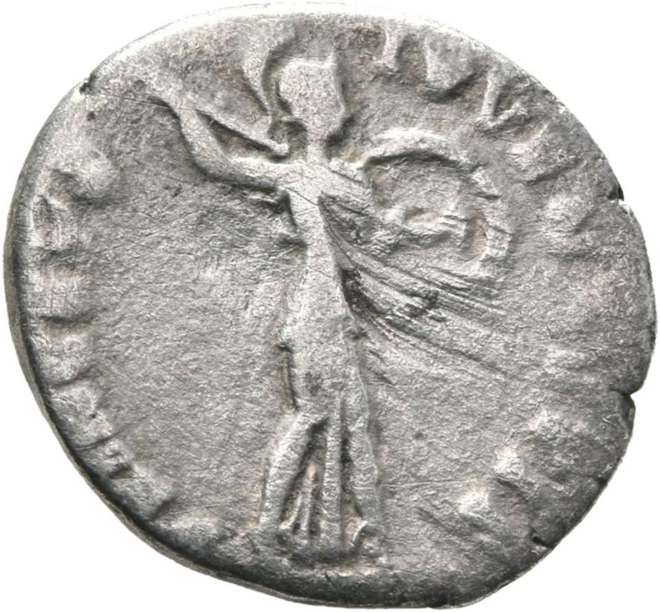 Titus, Silver denarius, collection photograph Mainz-ID76, reverse