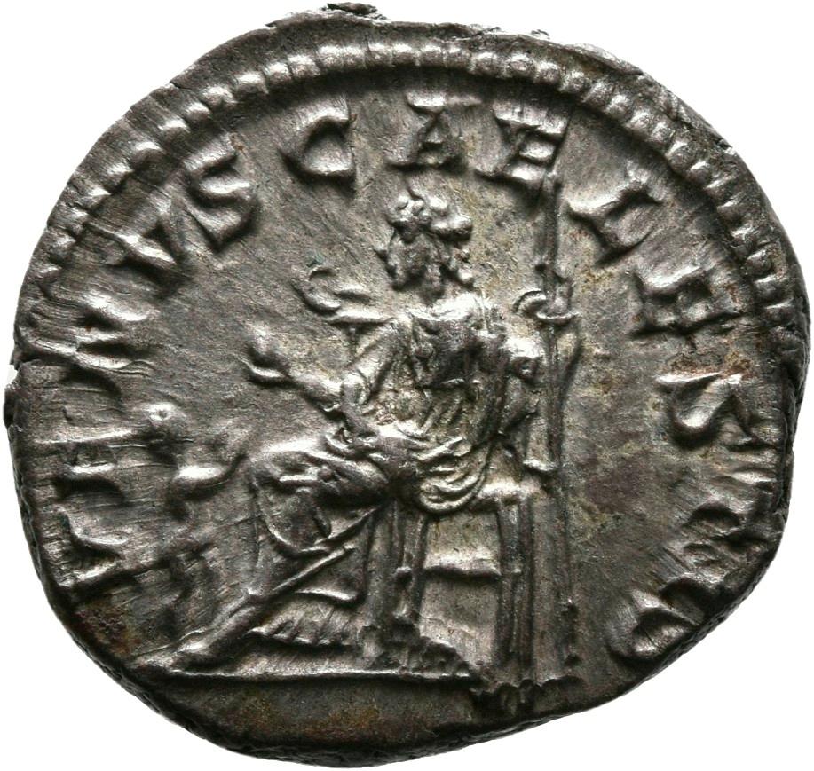 Elagabalus, Silver denarius, collection photograph Mainz-ID1065, reverse