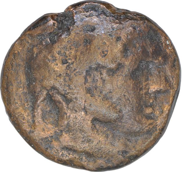 Ptolemy I Soter Bronze Obol, Coins of the Ptolemaic Empire Vol. I, Part II, no. B43, obverse