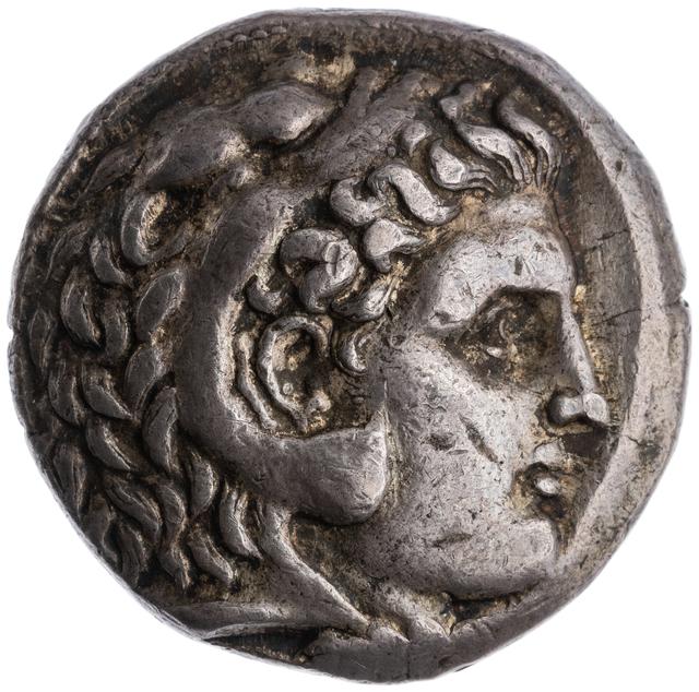 Demetrios Poliorketes Silver Tetradrachm, obverse