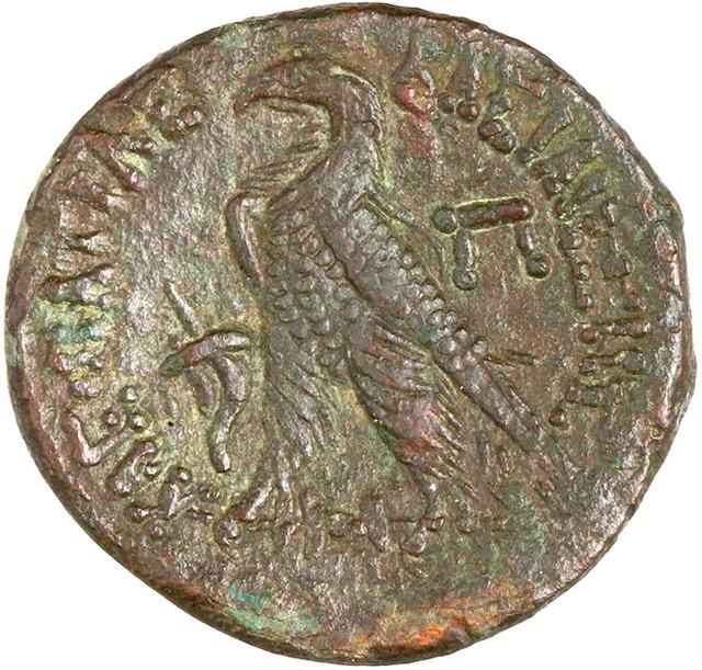 Cleopatra VII Bronze 80 Drachm, reverse