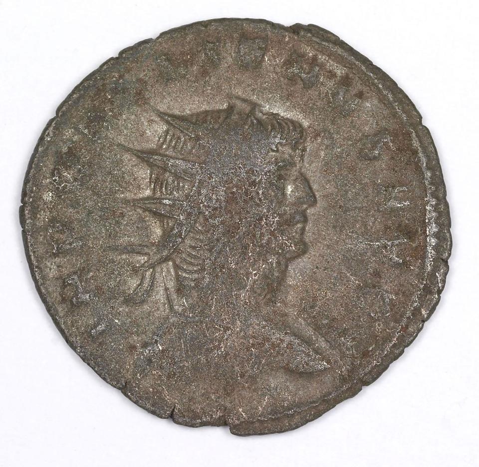 Gallienus, silver antoninianus, collection photograph IATH-1991.17.124, obverse