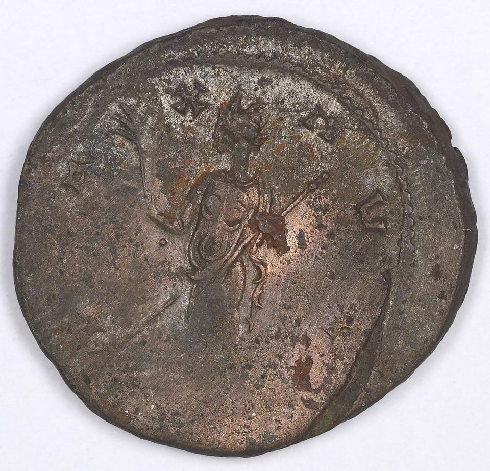 Gallienus, silver antoninianus, collection photograph IATH-1991.17.83, reverse
