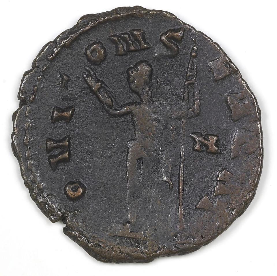 Gallienus, silver antoninianus, collection photograph IATH-1987.46.1, reverse