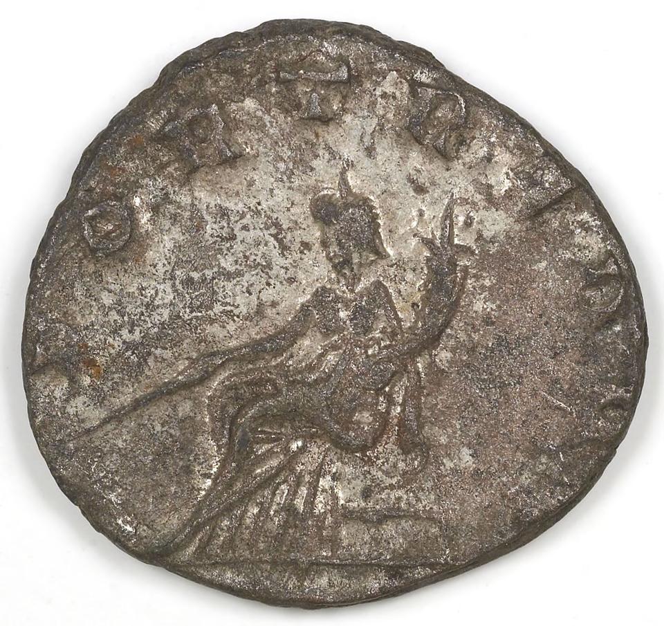 Gallienus, silver antoninianus, collection photograph IATH-1991.17.147, reverse