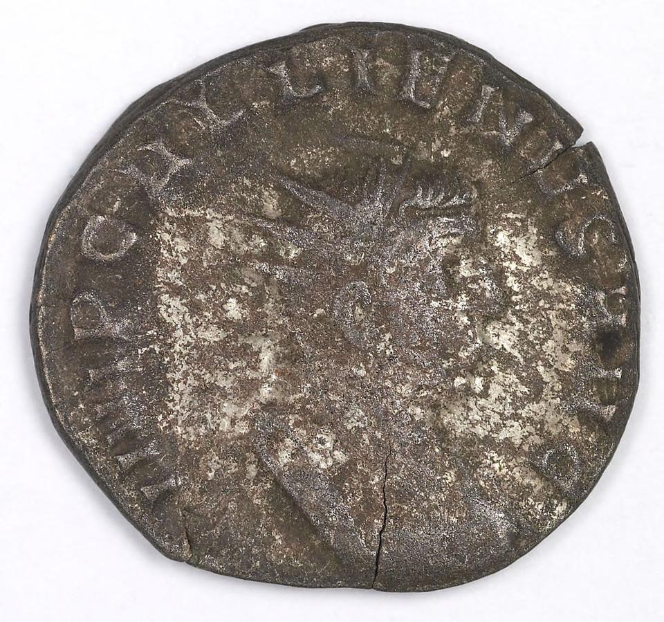 Gallienus, silver antoninianus, collection photograph IATH-1991.17.119, obverse