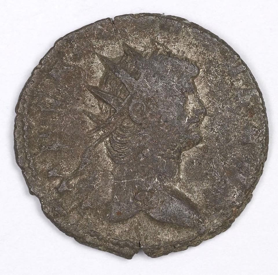 Gallienus, silver antoninianus, collection photograph IATH-1991.17.120, obverse