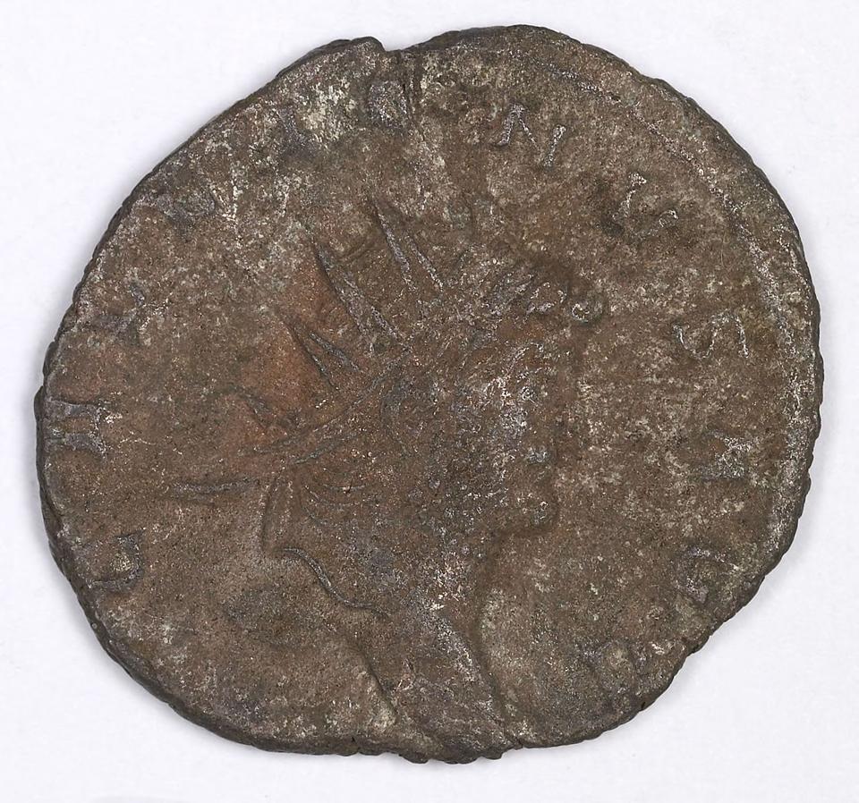 Gallienus, silver antoninianus, collection photograph IATH-1991.17.112, obverse